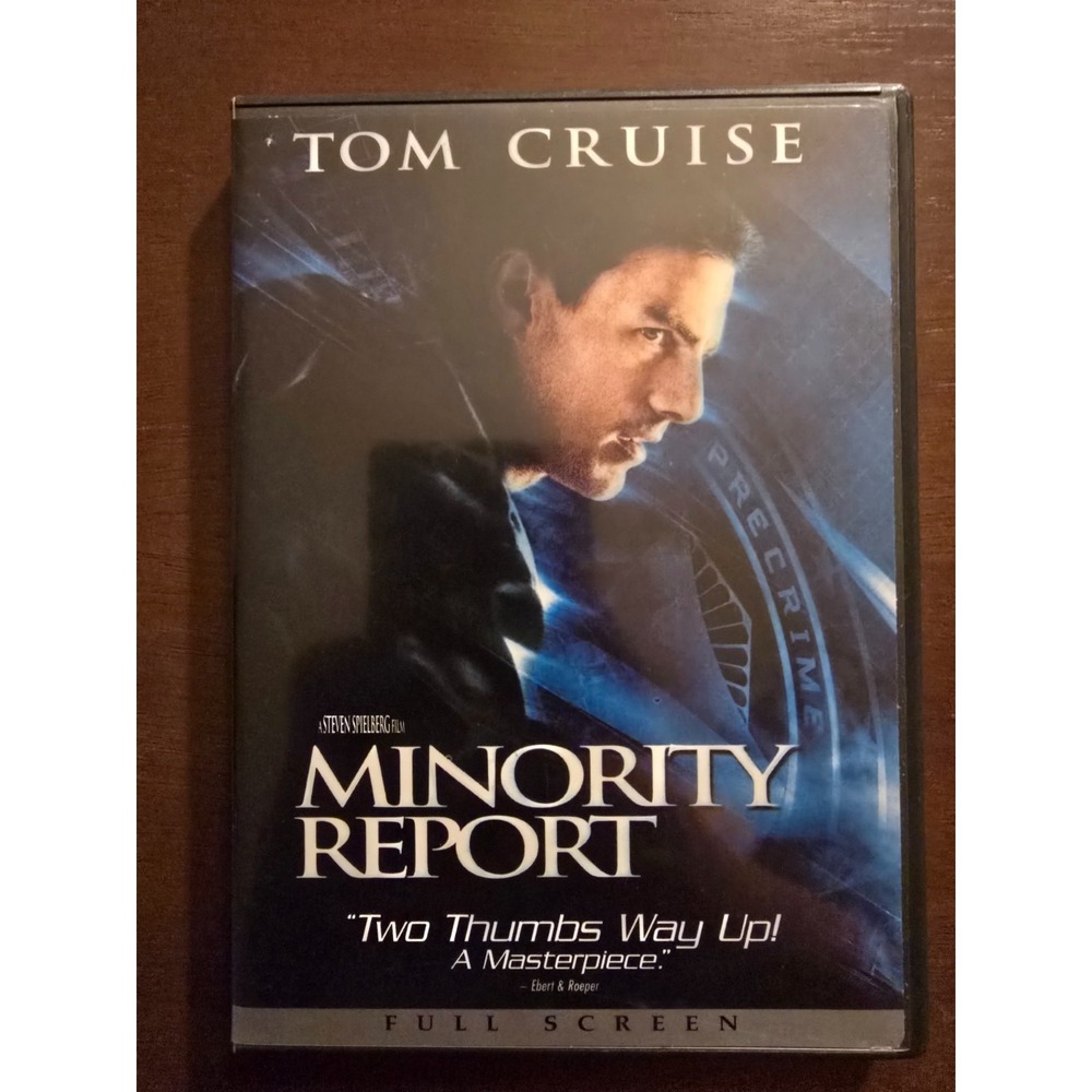 Minority Report (DVD,‎ 2002), 2-Discs, Full Screen, Excellent Condition